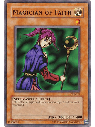 Magician of Faith - SDJ-017 - Common 1ST Edition