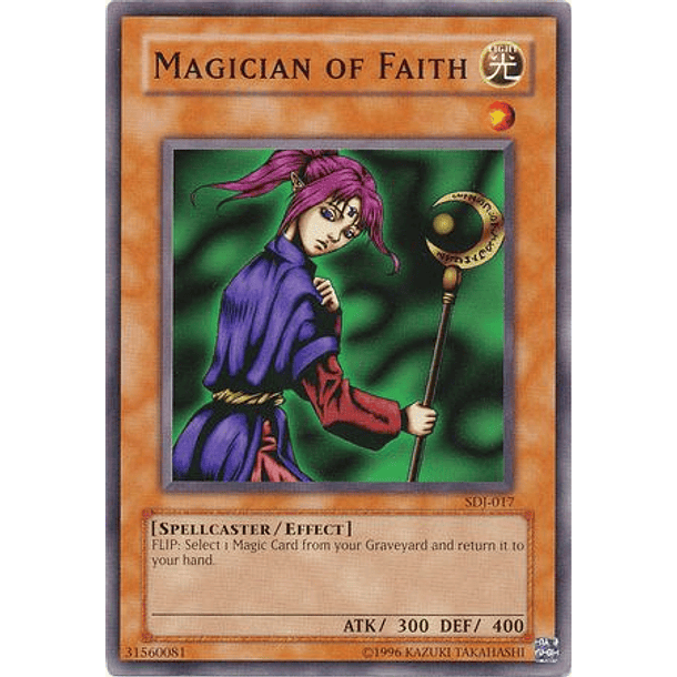 Magician of Faith - SDJ-017 - Common 1ST Edition