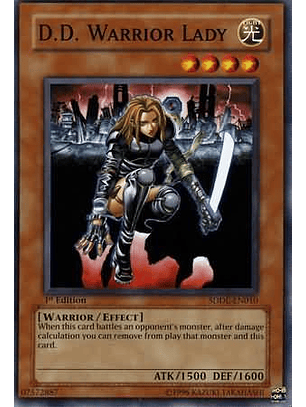 D.D. Warrior Lady - SDDE-EN010 - Common