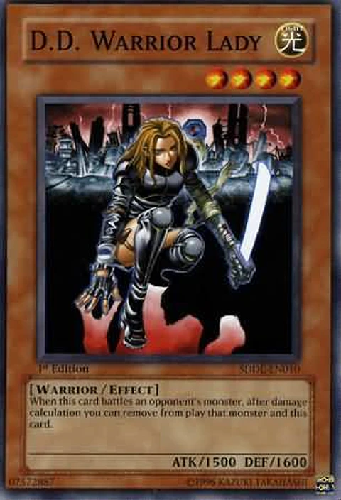 D.D. Warrior Lady - SDDE-EN010 - Common