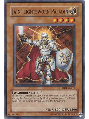 Jain, Lightsworn Paladin - LODT-EN018 - Common 