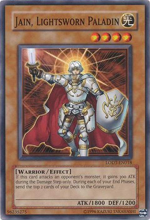 Jain, Lightsworn Paladin - LODT-EN018 - Common 