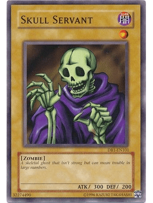 Skull Servant - DB1-EN101 - Common