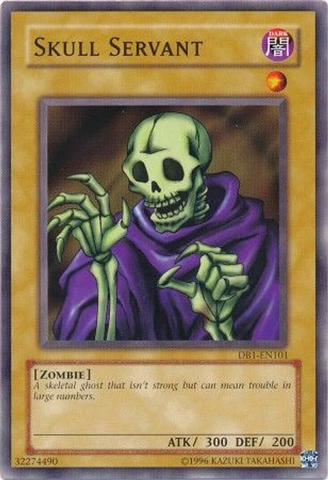Skull Servant - DB1-EN101 - Common
