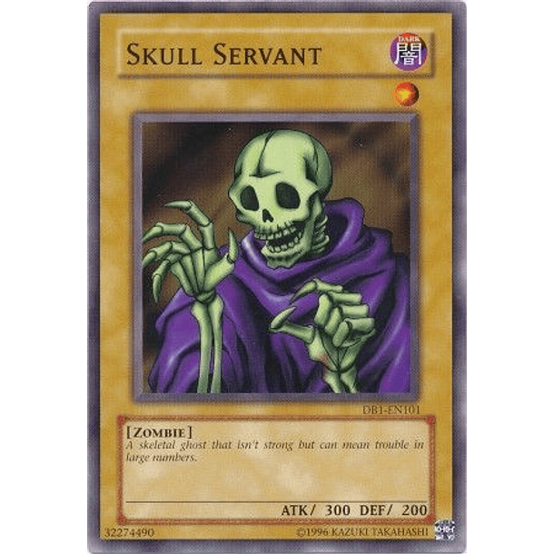Skull Servant - DB1-EN101 - Common
