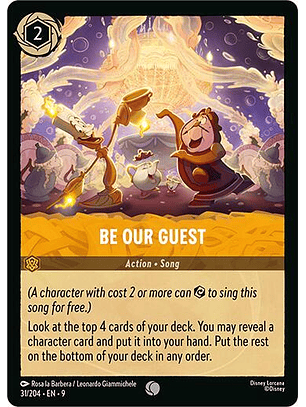 Be Our Guest - Fabled - 31/204 - Common - 9 