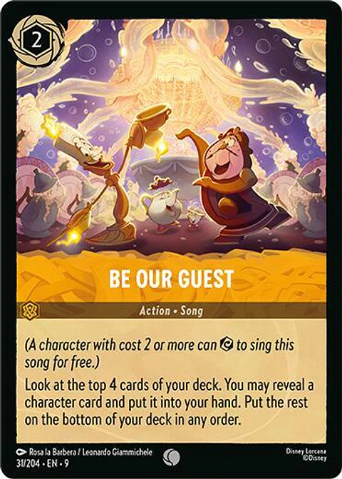 Be Our Guest - Fabled - 31/204 - Common - 9 
