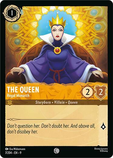 The Queen - Regal Monarch - 7/204 - Common - 9  1