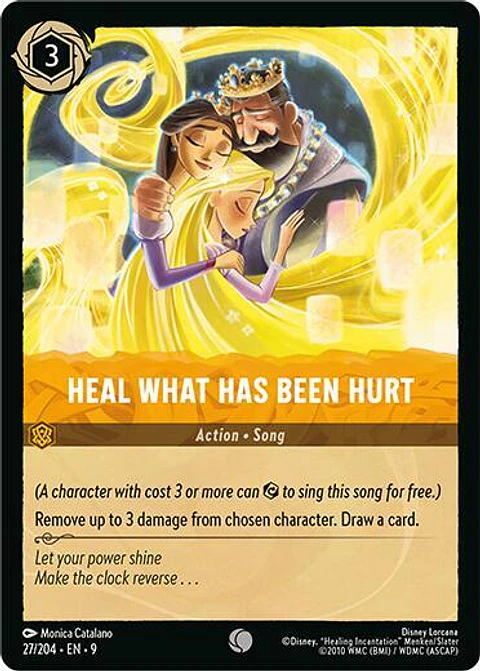 Heal What Has Been Hurt - 27/204 - Common - 9 