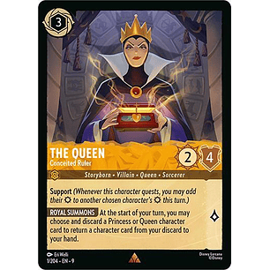 The Queen - Conceited Ruler - 1/204 - Rare - 9 