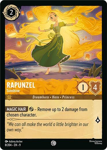 Rapunzel - Sunshine - 8/204 - Common - 9 1