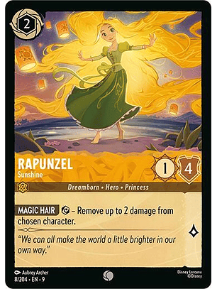 Rapunzel - Sunshine - 8/204 - Common - 9