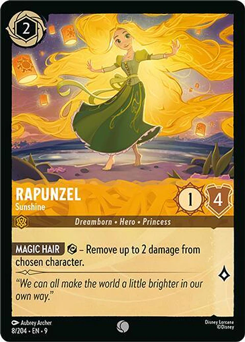 Rapunzel - Sunshine - 8/204 - Common - 9
