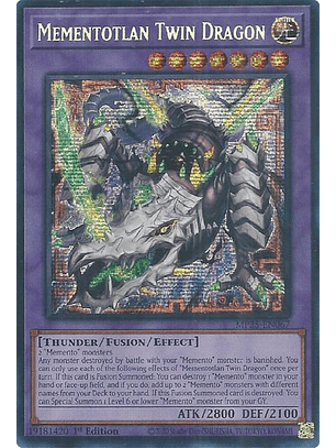 Mementotlan Twin Dragon - MP25-EN067 - Prismatic Secret Rare