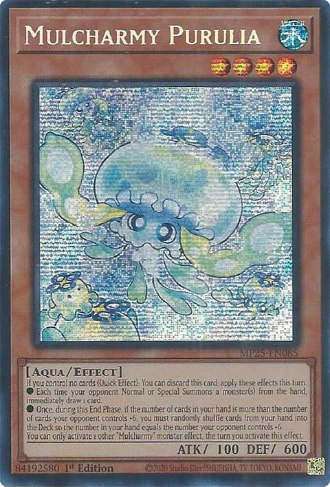 Mulcharmy Purulia - MP25-EN085 - Prismatic Secret Rare 