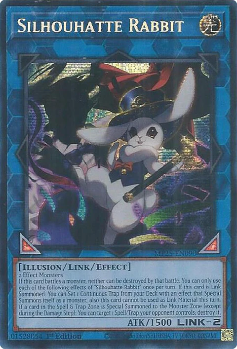 Silhouhatte Rabbit - MP25-EN090 - Prismatic Secret Rare 