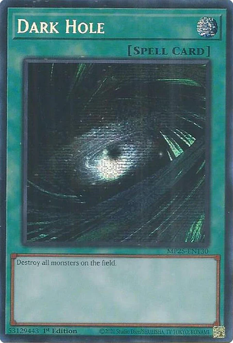 Dark Hole - MP25-EN130 - Prismatic Secret Rare 