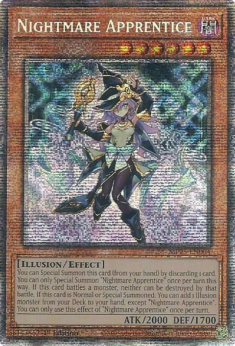 Nightmare Apprentice - MP25-EN004 - Starlight Rare
