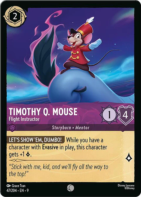 Timothy Q. Mouse - Flight Instructor - 47/204 - Common - 9 