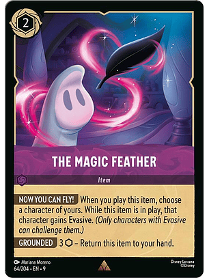 The Magic Feather - 64/204 - Rare - 9 