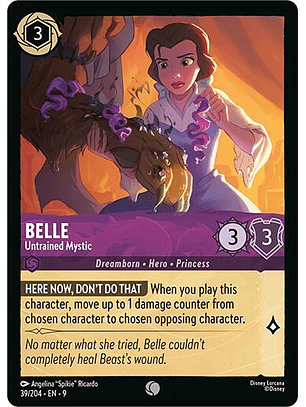 Belle - Untrained Mystic - 39/204 - Common - 9 