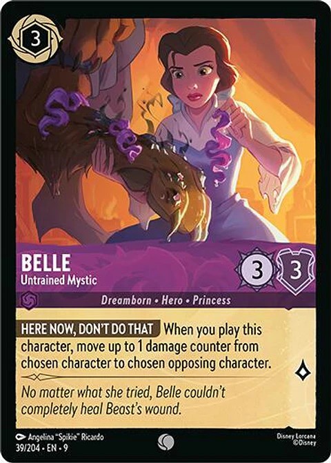 Belle - Untrained Mystic - 39/204 - Common - 9 
