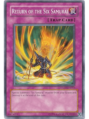 Return of the Six Samurai - STON-EN051 - Common 