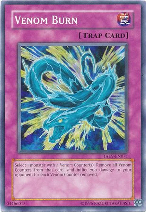Venom Burn - TAEV-EN071 - Common