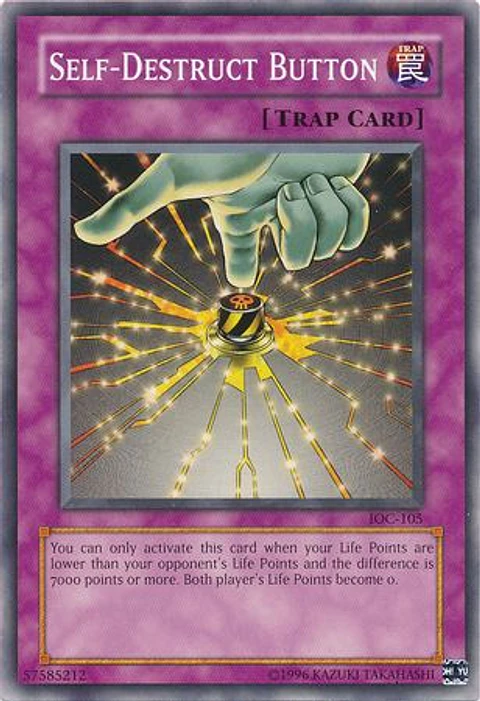 Self-Destruct Button - IOC-105 - Common