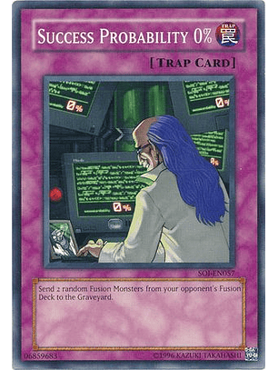 Success Probability 0 Percent - SOI-EN057 - Common 