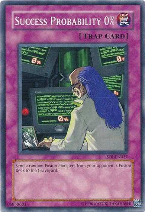 Success Probability 0 Percent - SOI-EN057 - Common 