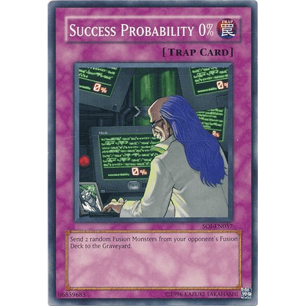 Success Probability 0 Percent - SOI-EN057 - Common 