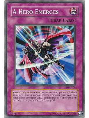 A Hero Emerges - IOC-104 - Common 