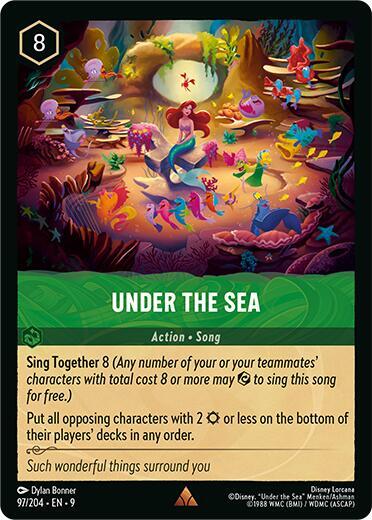 Under the Sea - 97/204 - Rare - 9  1