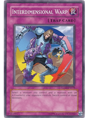 Interdimensional Warp - GLAS-EN078 - Common