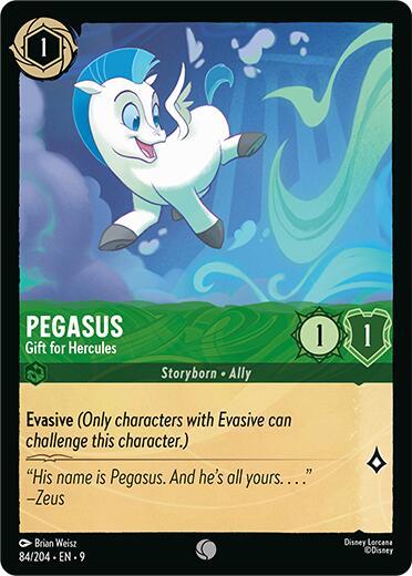 Pegasus - Gift for Hercules - 84/204 - Common - 9  1