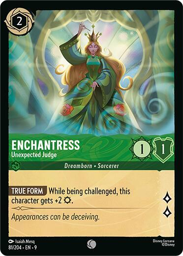 Enchantress - Unexpected Judge - 81/204 - Common - 9  1
