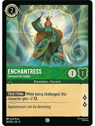 Enchantress - Unexpected Judge - 81/204 - Common - 9 