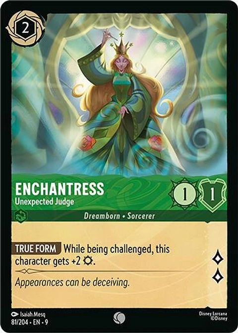 Enchantress - Unexpected Judge - 81/204 - Common - 9 