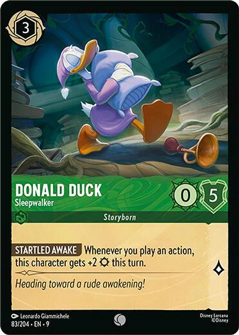 Donald Duck - Sleepwalker - 83/204 - Common - 9