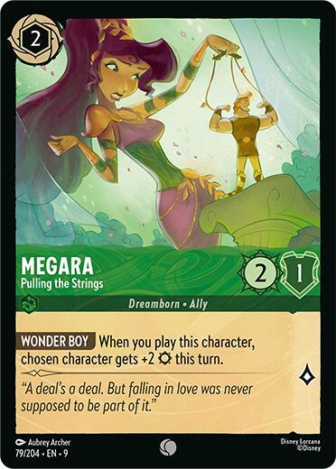 Megara - Pulling the Strings - 79/204 - Common - 9 1