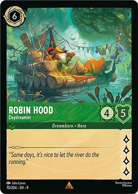Robin Hood - Daydreamer - 70/204 - Rare - 9 