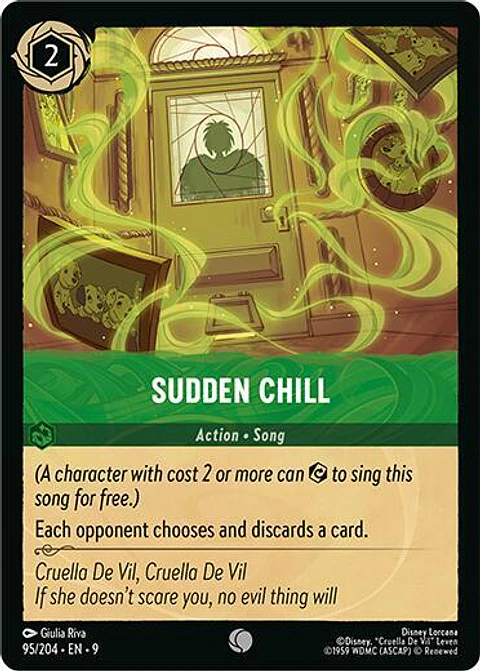 Sudden Chill - 95/204 - Common - 9 