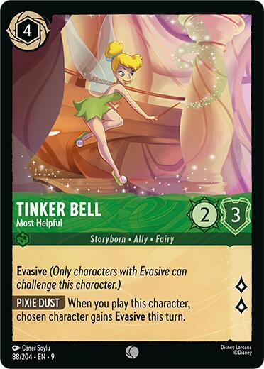 Tinker Bell - Most Helpful - 88/204 - Common - 9  1