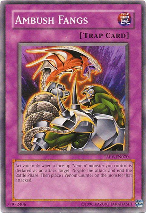 Ambush Fangs - TAEV-EN070 - Common