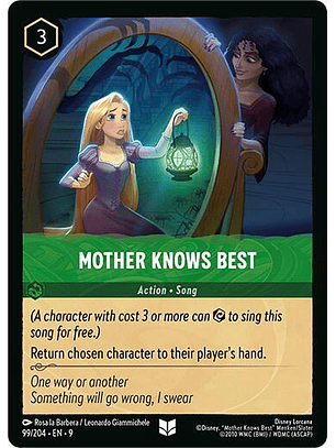 Mother Knows Best - 99/204 - Uncommon - 9