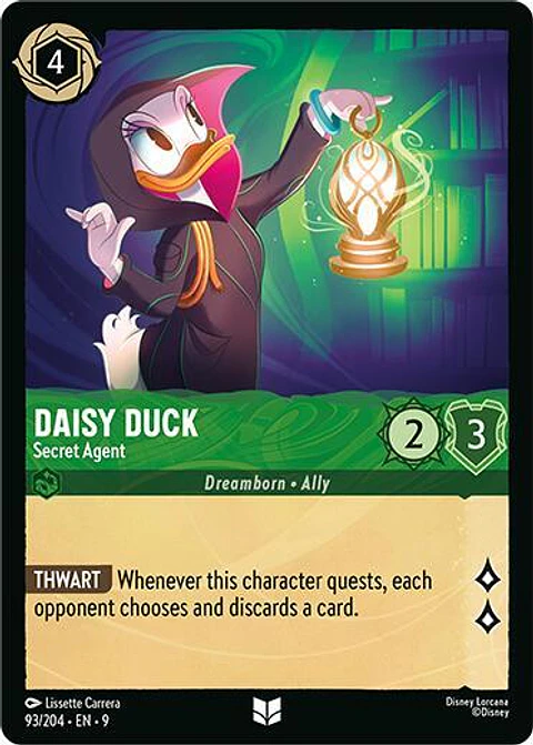Daisy Duck - Secret Agent - 93/204 - Uncommon - 9 
