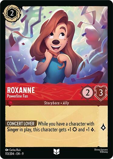 Roxanne - Powerline Fan - 113/204 - Uncommon - 9  1