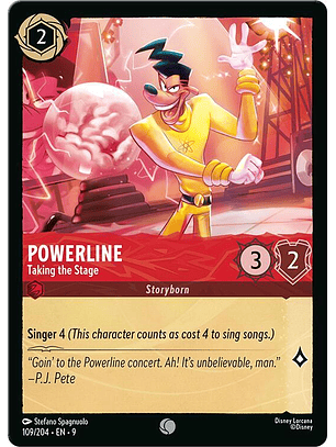 Powerline - Taking the Stage - 109/204 - Common - 9 