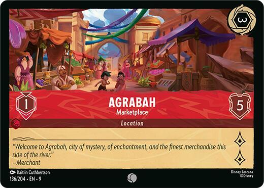 Agrabah - Marketplace - 136/204 - Common - 9  1